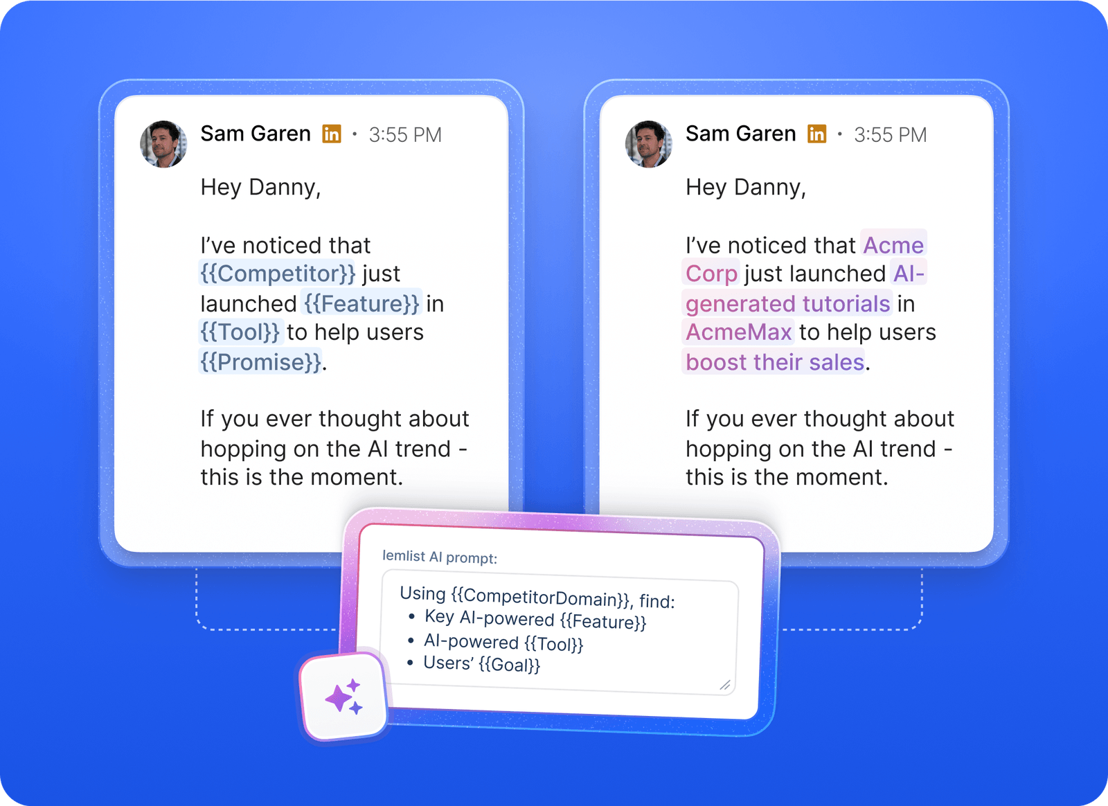 Personalize at scale with AI, without sounding like AI